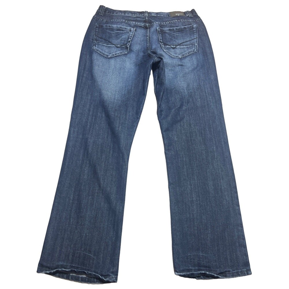 Bailey's Point Original Straight Mens Jeans - 36 x 34 - Medium Wash - Blue Jeans